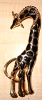 VINTAGE BROOCH GIRAFFE RETRO COLLECTIBLE COSTUME JEWELRY PIN