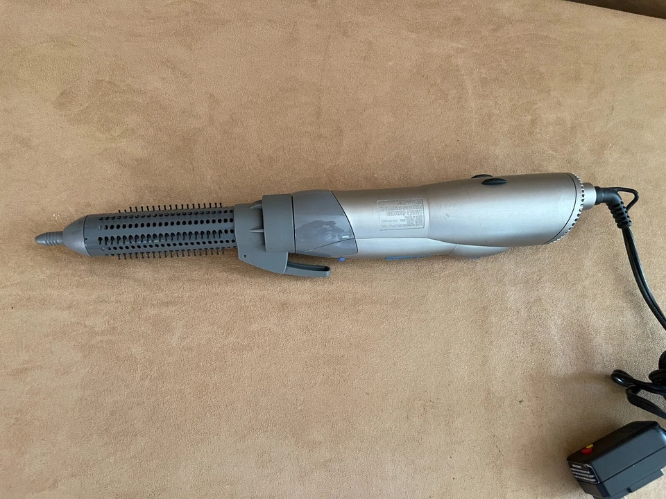 Cepillo rizador de cerámica Elite Professional Ion plateado herramienta de peinado Foto 3 de 4