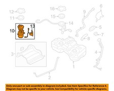 NISSAN OEM 17-20 Rogue Fuel System Fuel System Components-Fuel Pump 170406FK0A