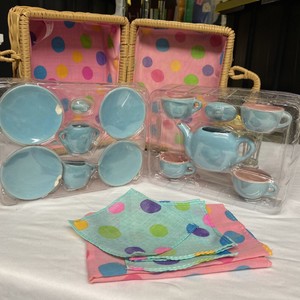 alex toys tea set basket