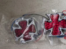 Chrome  LED Maltese Marker Light Set