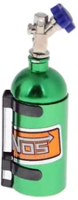 NEW Powerhobby Aluminum NOS Nitrous Oxide Bottle GREEN 1/10 Rock Crawler Accesso