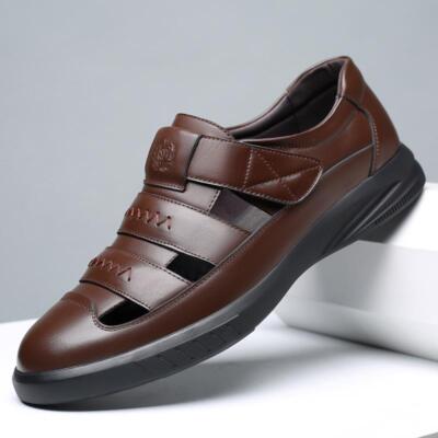 Men's Summer Leisure British Pointed Toe Dress Hollow Out Business Oxfords Shoes