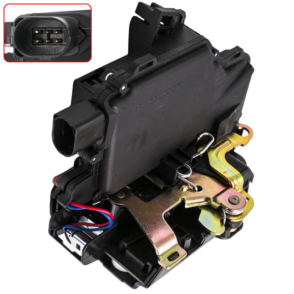 Rear Left Door Lock Actuator Mechanism Passenger Side For VW POLO MK4 9N 01-09