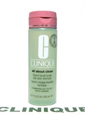 CLINIQUE Liquid Facial Soap Oily Skin Formula 6.7oz/200mL FULL SIZE