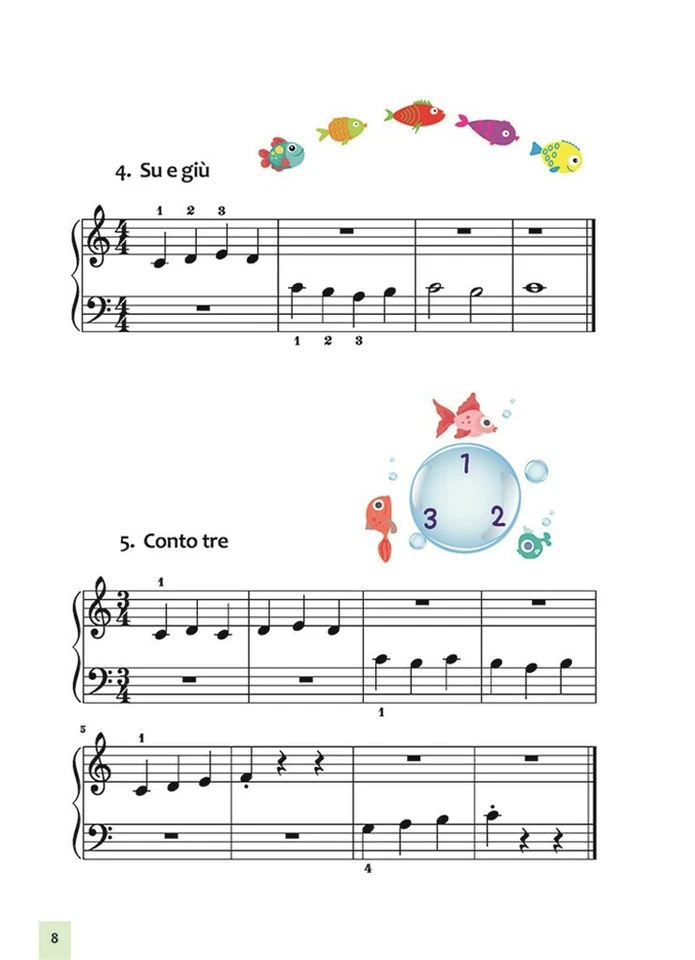 C.Moretti IL LIBRO DI TECNICA DI POLI IL POLIPO 101 piccoli studi per pianoforte - Immagine 2 di 2