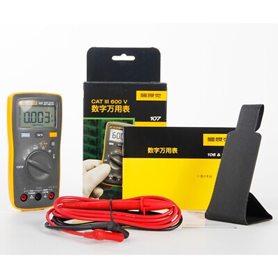 Fluke 107 AC/DC Current Handheld Digital Multimeter By Fluke 107