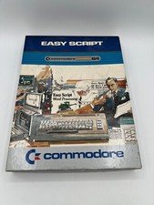 Vintage Commodore Easy Script - Boxed, Manual, Floppy Disks