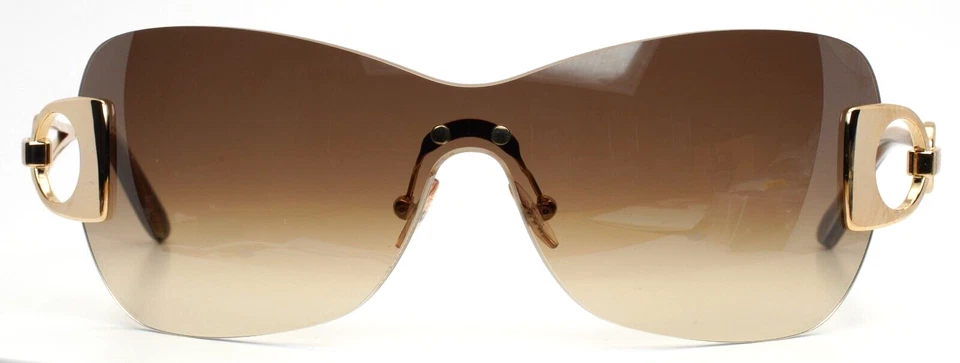 Gafas de sol FRED LUNETTES Success 216 doradas envolventes degradadas para mujer 63-0-105 B:49 A Foto 2 de 4