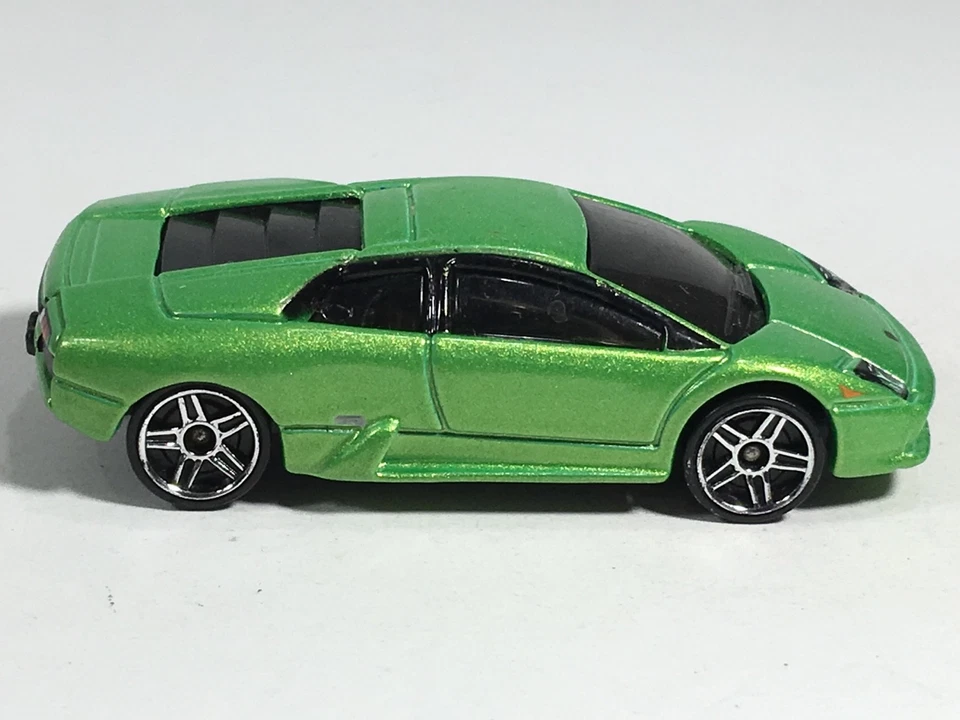 Hot Wheels 2009 Lamborghini Murcielago Metalflake Green HW Dream Garage Malaysia - Image 2 of 4