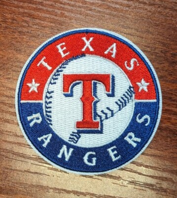 Texas Rangers Patch MLB Baseball World Series Embroidered Iron On Patch ...