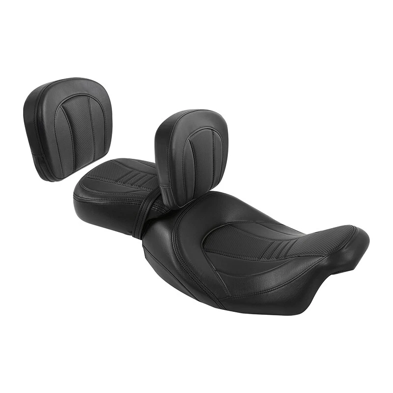 Respaldo de asiento de conductor y pasajero apto para Harley Street Road Glide King 2009-2023 Foto 2 de 4
