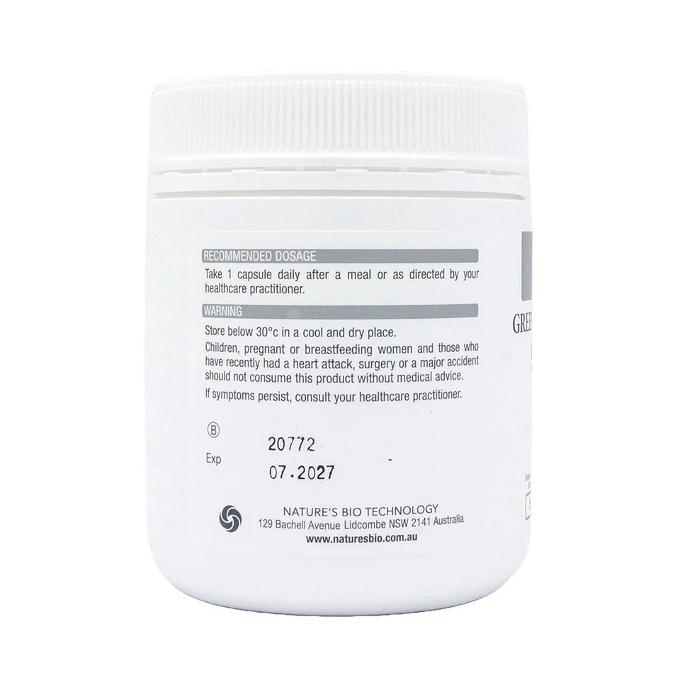 Nature’s Top Green Lipped Mussel+ 52500mg 180 Capsules - Image 4 of 4