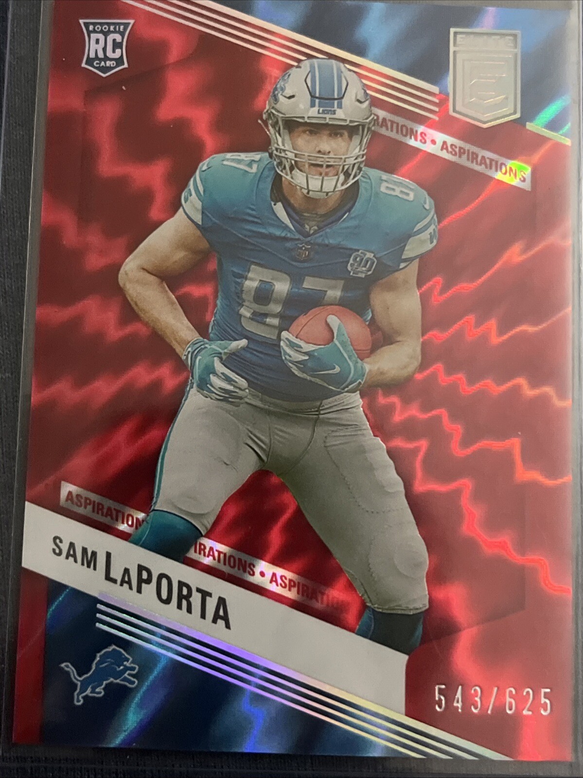 2023 Panini Donruss Elite - Rookies Aspirations Shimmer #180 Sam LaPorta /625