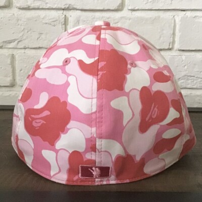 Bape A BATHING APE キャップ ベースボールキャップ ピンク Bape