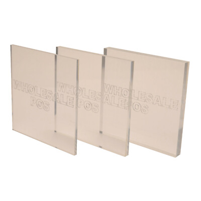 Acryl Plexiglas Platte Ersatz für Bilder & Bilderrahmen transparent