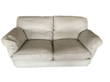 Originale divano in pelle bianca 2 posti Poltrona Frau