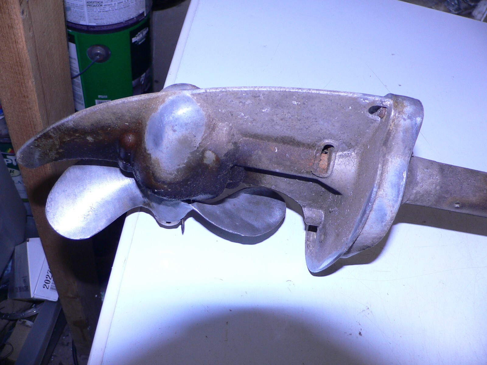 antique outboard motor parts motor lower unit with weed eater power