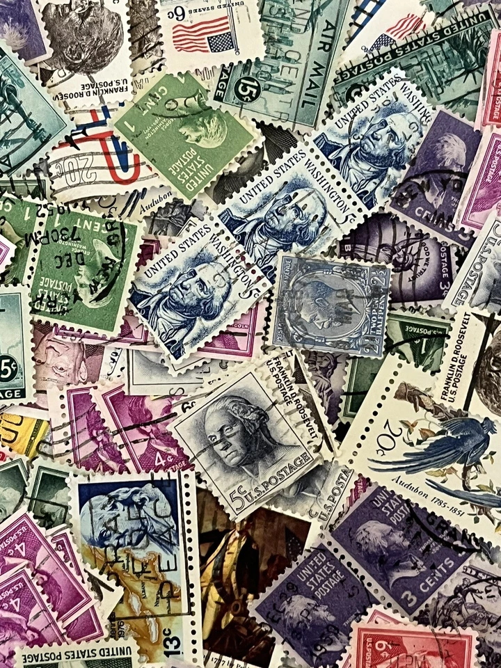 USA - Accumulation of USED Stamps, with Duplicates - Very Nice Lot - Image 4 of 4