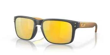 Oakley Holbrook POLARIZED Sunglasses OO9102-W455 Matte Carbon W/ PRIZM 24K Lens