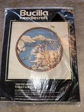 New Bucilla Needlecraft Oriental Winter Kit 48843 16 x 16