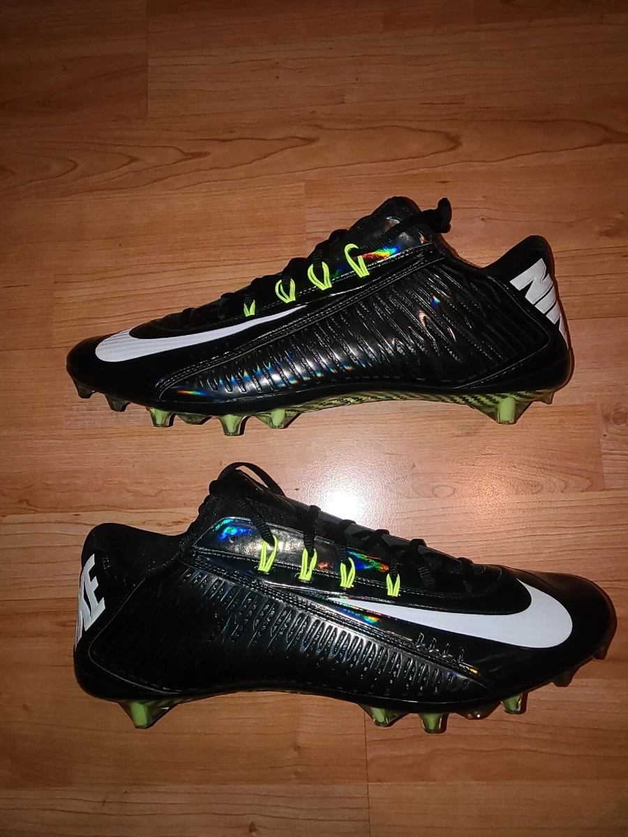 Nike Vapor Carbon Elite 2014 TD Football Cleats Men Size 16 631425 011 Black