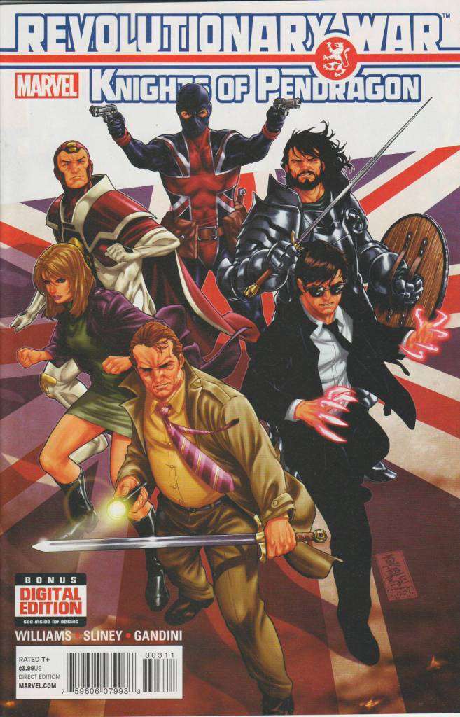 Revolutionary War: Knights of Pendragon #1 FN; Marvel | we combine shipping
