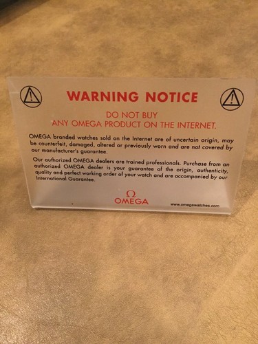 omega authorized dealer