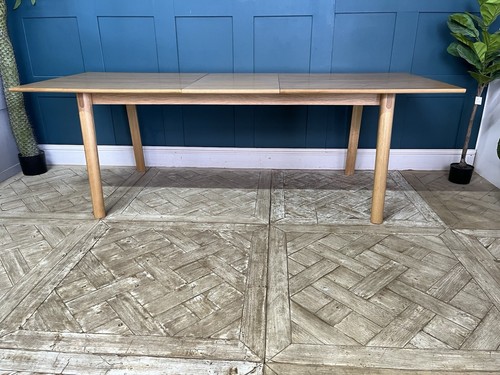 John Lewis Notch 6-8 Seater Extending Dining Table, Oak - Picture 17 of 18