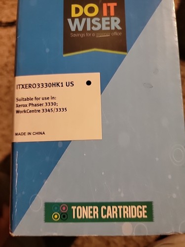 Ricambio cartuccia toner compatibile Do it Wiser per Xerox Phaser 3330, 3345 - Foto 3 di 5