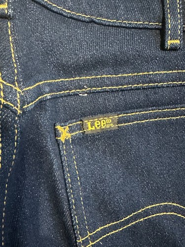 Vintage Women's 34 LEE Rider Straight Leg Denim Jeans NWT Union Made in USA - Picture 4 of 12
