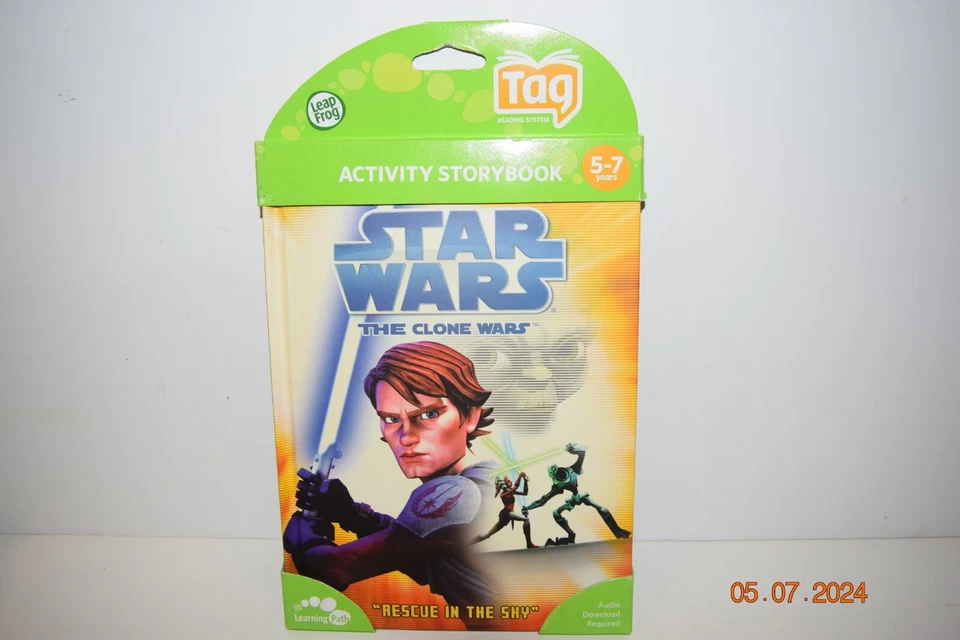 LeapFrog TAG Leap Reader ~ Star Wars~ Clone Wars ~ Scan Pics ~ NEW - Image 2 of 4