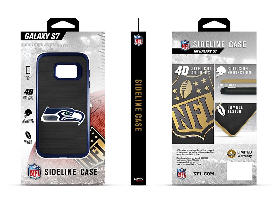 Чехол MIZCO NFL Seattle Seahawks SIDELINE для Samsung Galaxy S7 - Изображение 2 из 2
