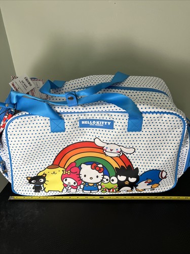 Hello Kitty Travel Duffel Bag 24” Long Nylon Material New With Tags! - Picture 8 of 11