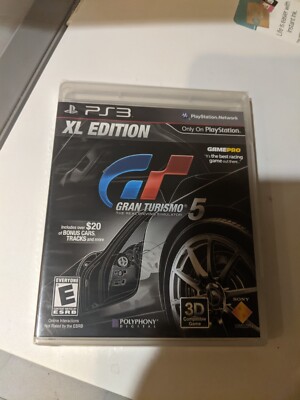 Factory Sealed, UPC Hole Punched, Gran Turismo 5 XL Edition PS3