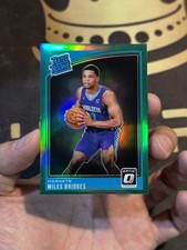 2018-19 Donruss Optic Green 5/5 Miles Bridges Rated Rookie #172