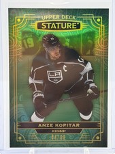 2022-23 UD Stature Anze Kopitar #88 Green 64/99 Los Angeles Kings
