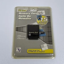 Memory Card 15 Blocks for PlayStation One Sony Console by InterAct Accessories