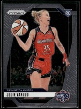 2024 Panini Prizm WNBA Julie Vanloo ROOKIE CARD Washington Mystics #42 RC