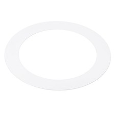 5" ID 7.5" OD Goof Rings for Recessed Light Matte White Goof Trim Ring