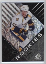 2016-17 SP Game Used Authentic Rookies Black Rainbow Pontus Aberg #145 y1d