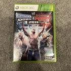 WWE SmackDown vs. Raw 2011 (Microsoft Xbox 360, 2010) No Manual Clean Disc