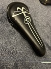 Rare Velo Diamond BMX Seat black padded saddle Mid School bike OG GT Haro Hutch  — photo 9