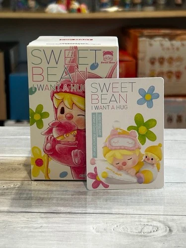 Pop Mart Sweet Bean I Want A Hug WHEN I DONT WANNA GET UP figure figurine