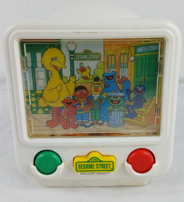 VINTAGE SESAME STREET PLAYSKOOL CTW-325 DREAM LIGHT MELODY MAKER TESTED