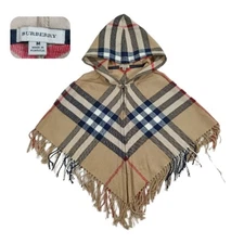 Womens Elegant Cross Front Shawl Knitted Ponchos Cape Sweater Warm Travel Wraps