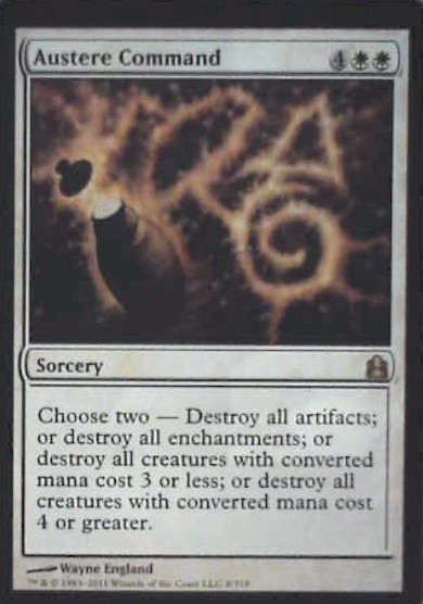 Austere Command - Commander: #8, Magic: The Gathering Lp C283