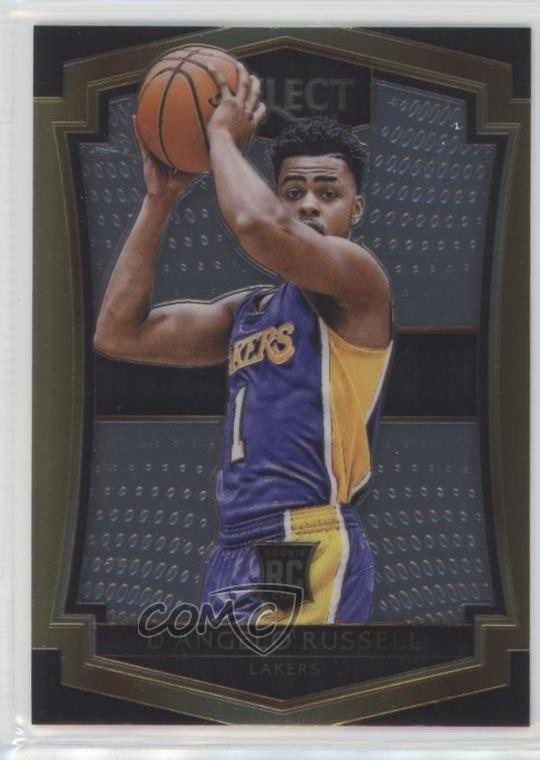 2015-16 Panini Select Premier Level D'Angelo Russell #162 Rookie RC r2s