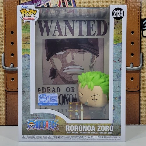 Funko Pop! Roronoa Zoro Wanted Poster #2124 One Piece Exclusive