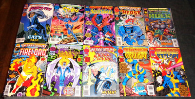 UNCANNY ORIGINS (1996) comic book (LOT OF 10) ranging # 1- 10 + VARIANT (F-314)